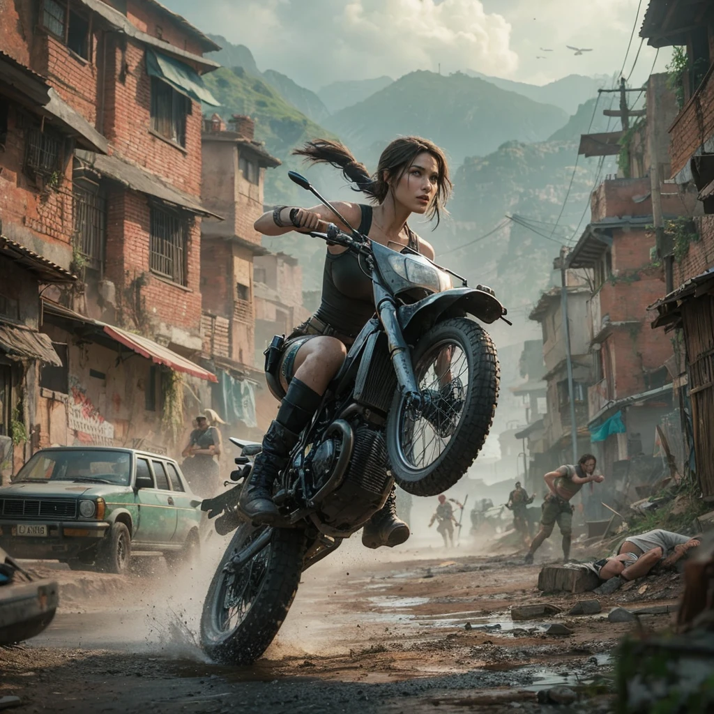 Lara Croft cara detallada 