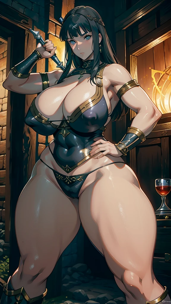 "(Xena The Warrior Princess, UHD, dark fantasy)" full body, huge breasts, huge ass