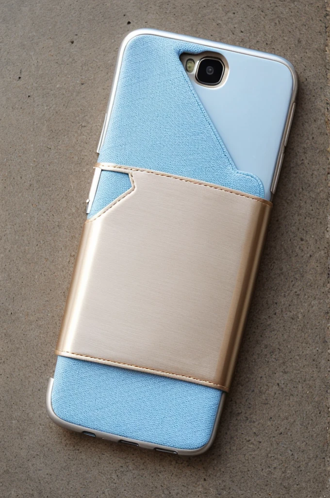 Crea una funda con un inhalador de asma pegado en la parte trasera de la funda
