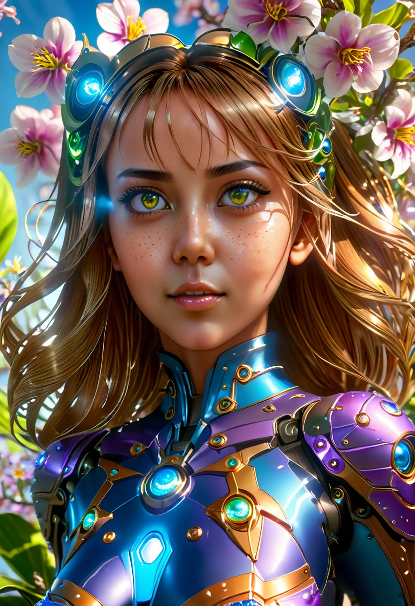 Stargirl, Spring Time, Anti-Aliasing, Slow Like Honey, Beautiful Dynamic Lighting, 8k, concept art, trending on artstation, hyper detailed eyes