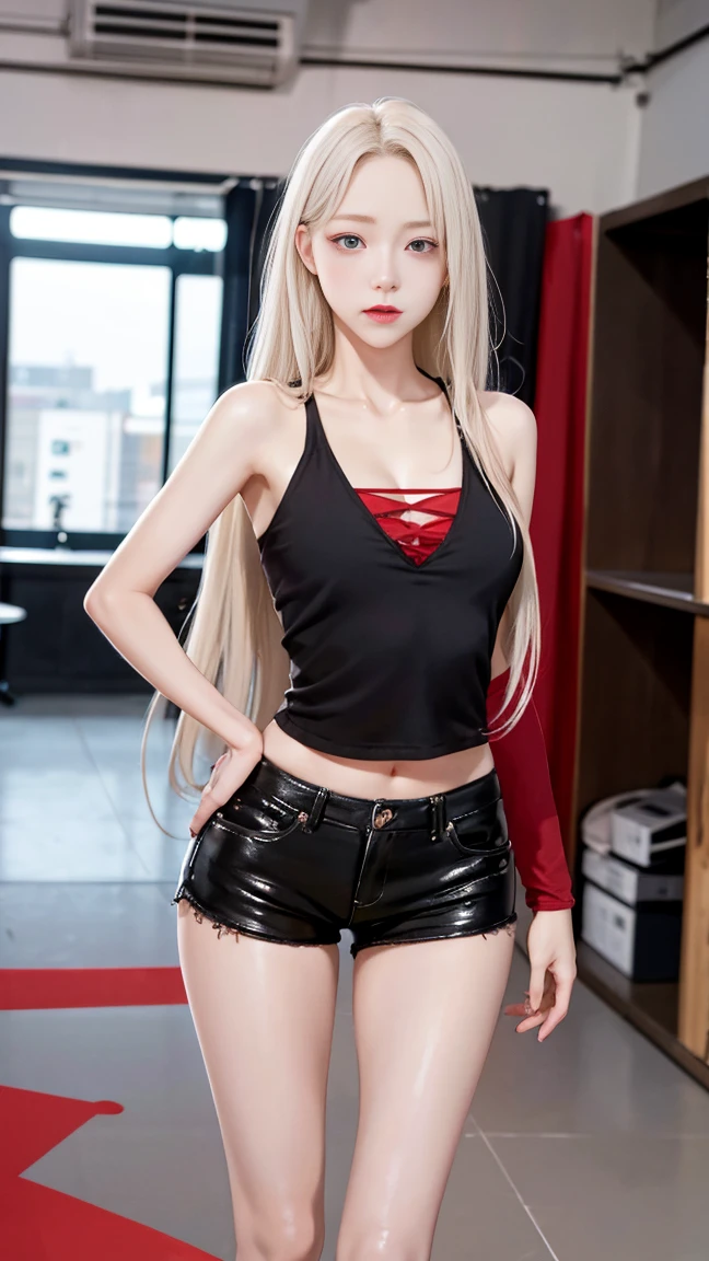 1girl, sex_toy, ball_gag, vibrator, breasts, gag, animal_ears, censored, red_eyes, tail, hair_ornament, pussy, fox_ears, collar, blonde_hair, bell, bar_censor, thigh_strap, animal_ear_fluff, bdsm, gagged, arms_up, spread_legs, nipples, open_clothes, egg_vibrator, bound, bangs, dildo, looking_at_viewer, large_breasts, fox_tail, hair_between_eyes, bondage, fox_girl, solo_focus, chain, restrained, blush, jingle_bell, pussy_juice, hetero, shirt, flower, arms_behind_head, saliva, sweat, hair_flower, thighs, solo, navel, medium_hair