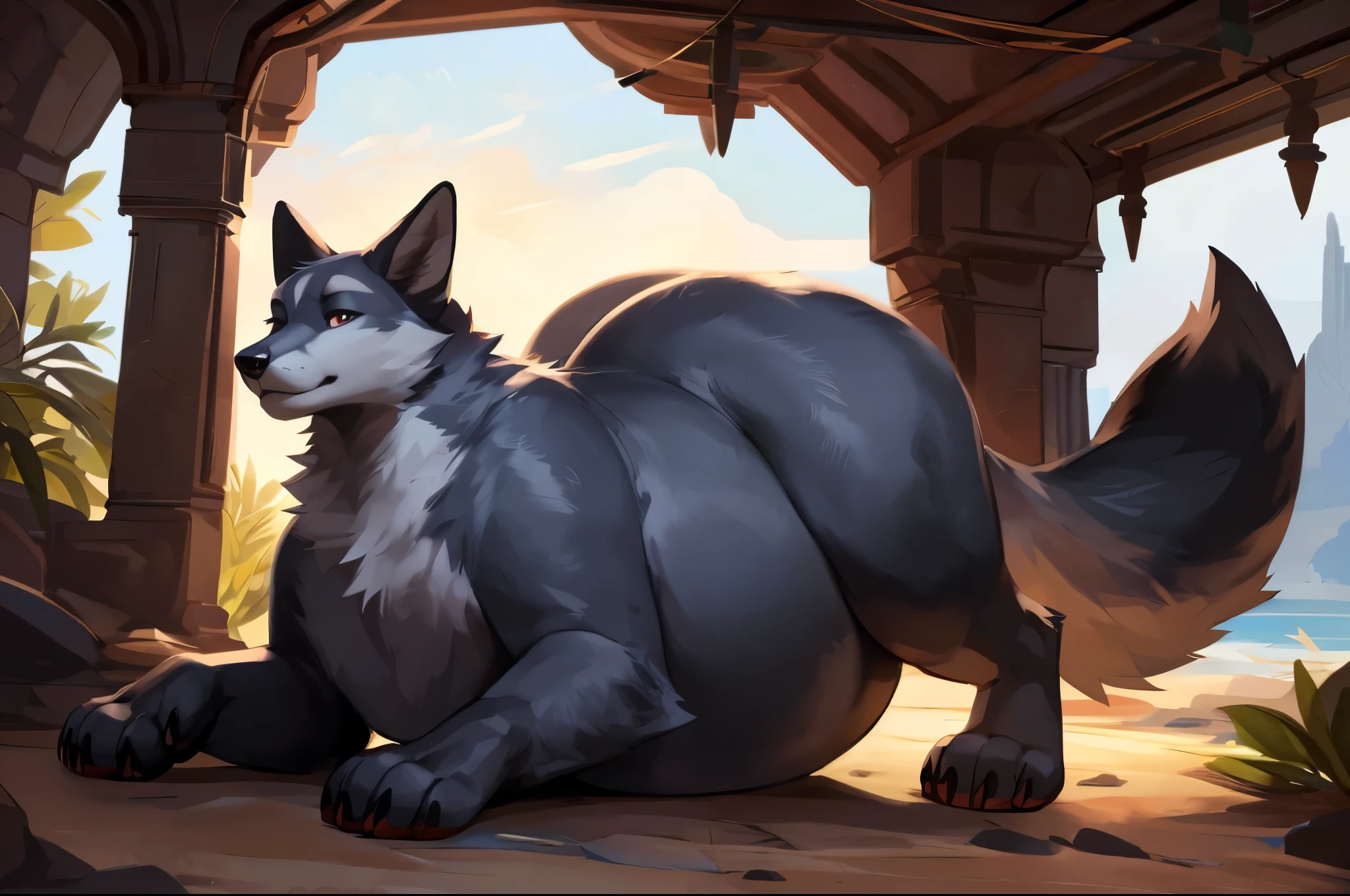 4k ultra quality, 4k full body view,(ultra high detailed body),((feral)) fox,by mystikfox61, by glitter trap boy,feral paws, by bebebebebe,by morethreedee, by seibear,(thick thigh),(chubby thigh),thicc thigh,thick legs,chubby legs,thicc legs,massive butt,enomorous thigh,massive thigh,massive legs,thick lower legs,wide legs,(detailed thigh),(wide thigh),fluffy belly sharp nails,((sfw)),(ultra detailed face),detailed eyes,big tail,fluffy tail,(detailed tail),enomorous tail,bigger tail,huge tail,volumetric light,big paws,(thick paws),fluffy paws,furry paws,enomorous paws,(feral focus), beast,(bigger lower body),(long legs),master works, super fine, 4k resolution, high quality,high picture detail,dark fantasy,illusory engine, Masterpiece,front view,faint lighting,enomorous belly,hyper (feral) belly,chubby (feral) body,on a planet,in spacebloated belly,belly covered ground