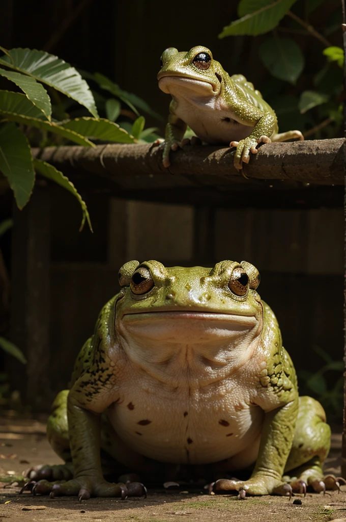 katak pusing lebih pusing lebih pusing lagi muter sampe mati meninggal