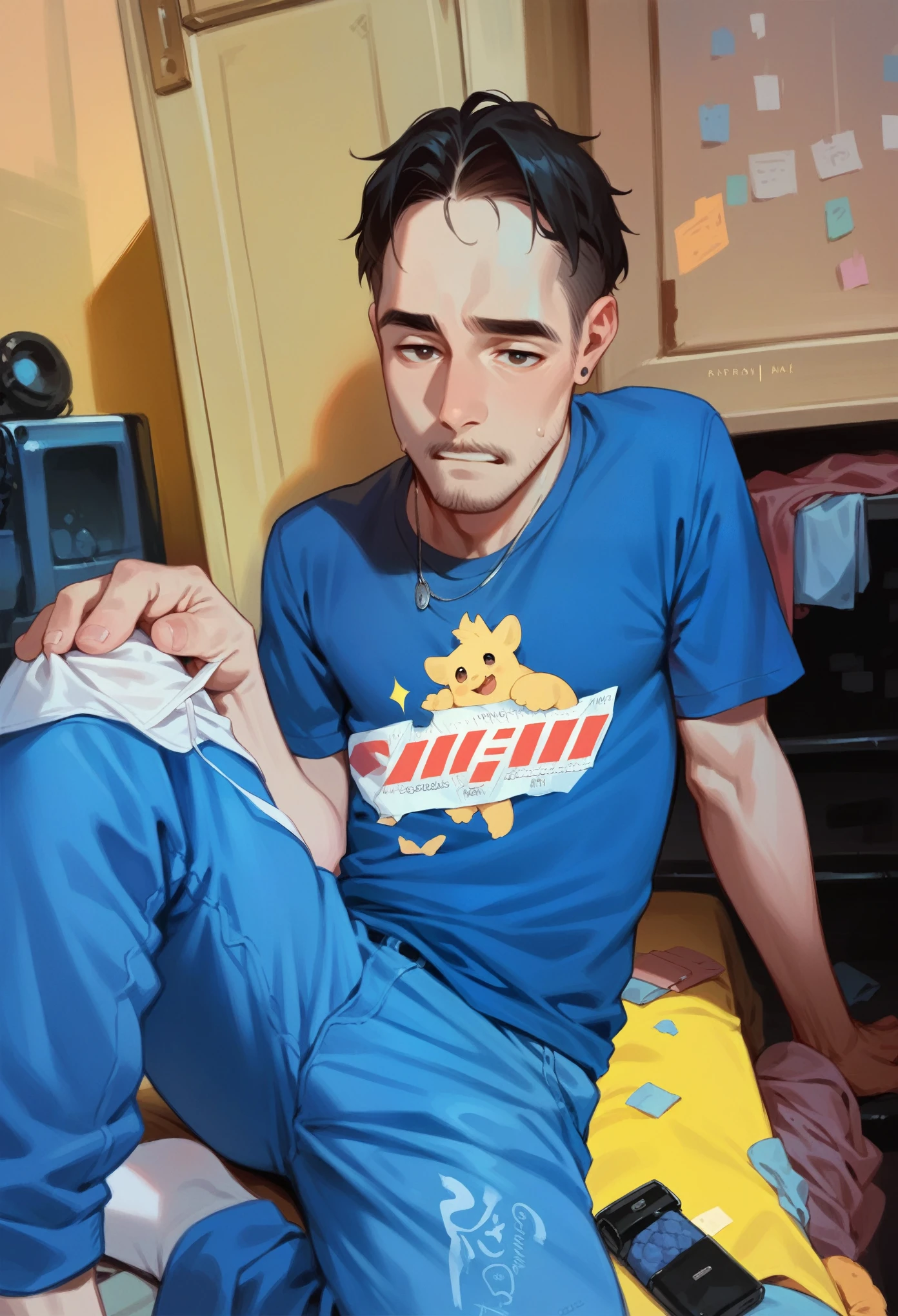 A man