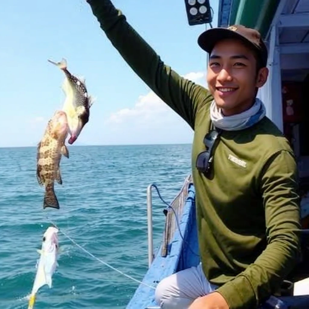 Detail, clean face, smile