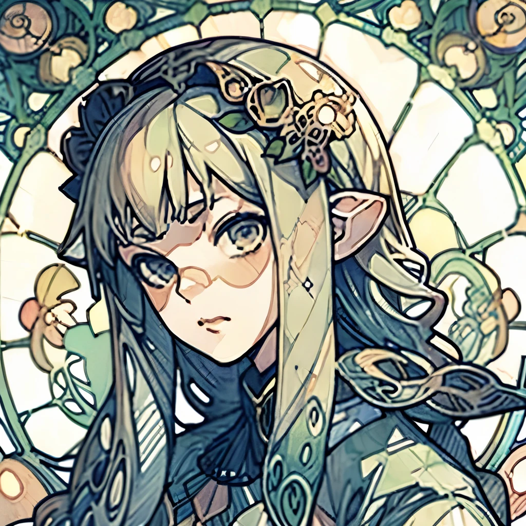 ((Detailed face)),Real Anime、((Mucha's style)),(((Splatoon Girl)))、(Vulgar),(Portraiture),,Golden tentacle hair,Side Ponytail,(Put your arms behind your back:1.2),((Sex addiction))((Lightly armed male warrior cosplay)),gigantic breast、Developed pectoral muscles,(High position:1.6)、blush、smile、masterpiece、highest quality、High resolution、