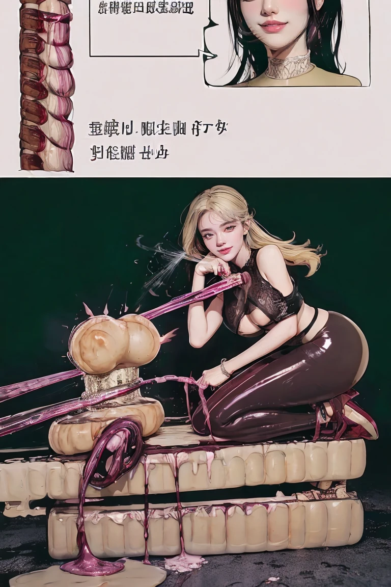 trembling sausage with juice squeezed out. smiling. comic storyboards in the background,cbt, sausage ,sausage insertitrampling sage ,(masterpiece, best quality:1.2),1 beautiful girl,sexy,comic storyboa2, leggings, sit astride, axially symmetrical:2, ,femdom,sounding,cbt,hole,colorful,leggings,thin gap,cameltoe,insertion,trembling,juice,sp hair,Lace top,Sexy, Shiny leggings, High heel,cleve, trampling, in forest, saliva , Mucus,