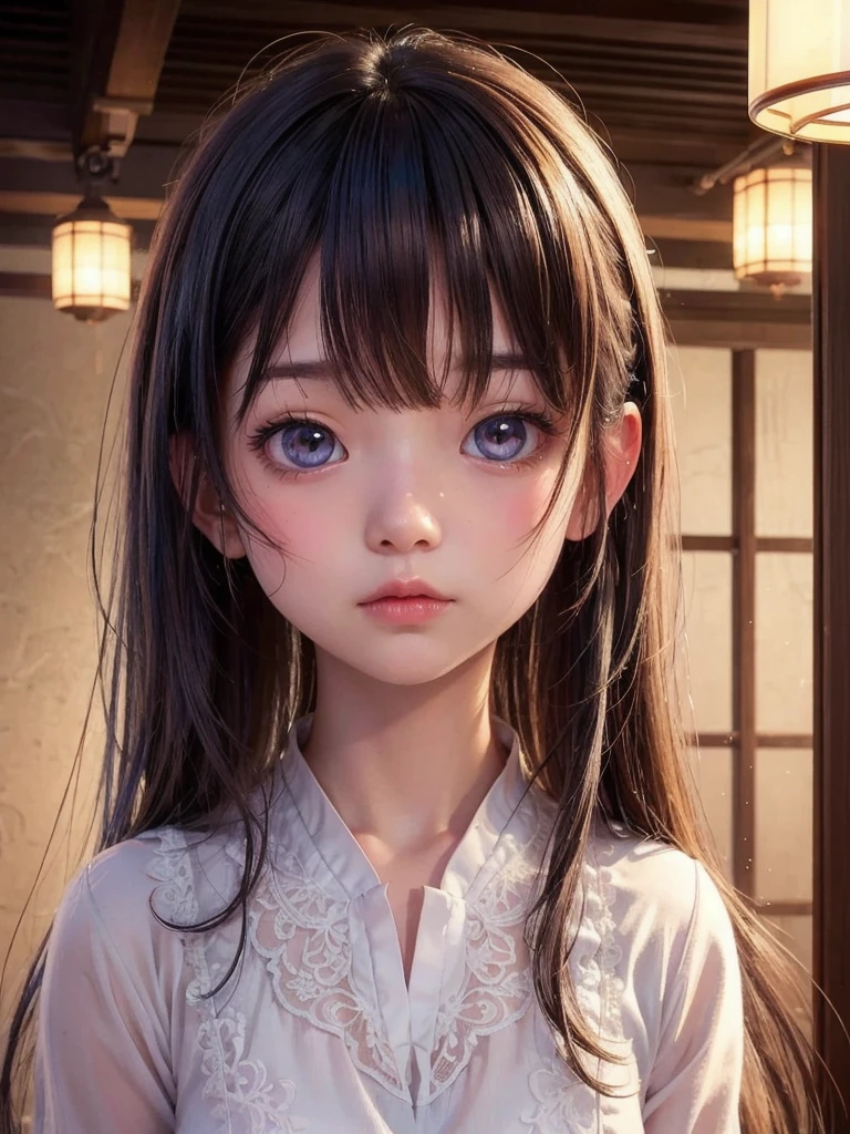 Beautiful illustration、top-quality、超A high resolution、Professional、Very realistic、e lita junior high scsed look:1.3))、very beautiful and glowing skin、{{{{{{{{{From below}}}}}}}}}