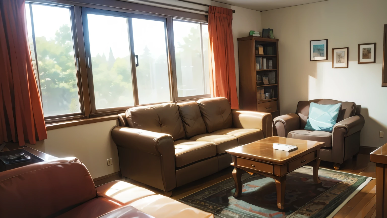Home、living、shelf、machine、sofa、window、background