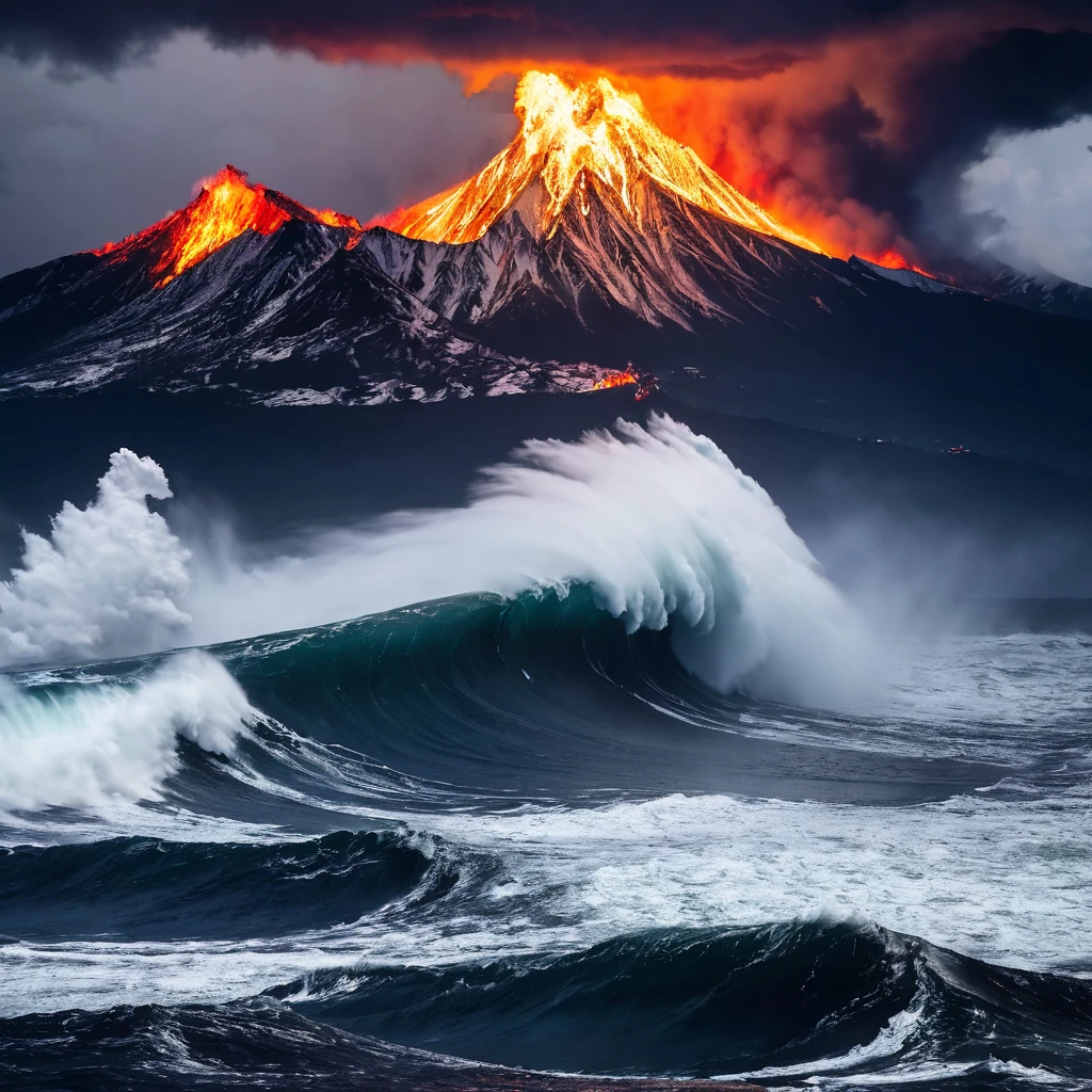 fire, hell, storm, typhoon, abyss, disaster