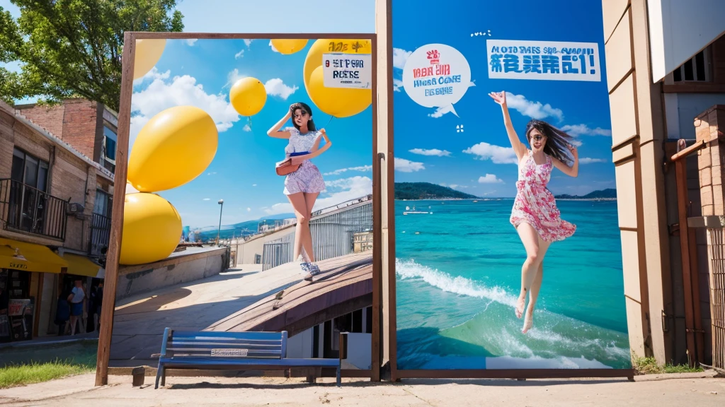 Photo Spot Poster pop