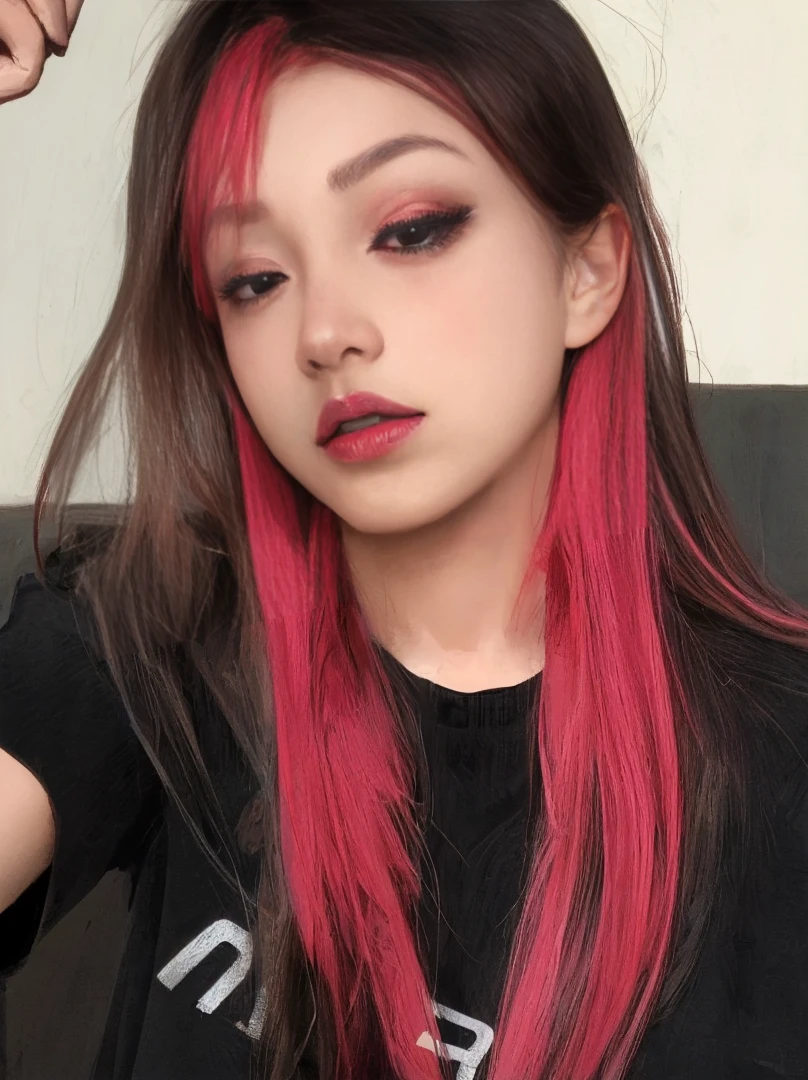 high quality，one，Red Hair；1.5，Look down，pure white