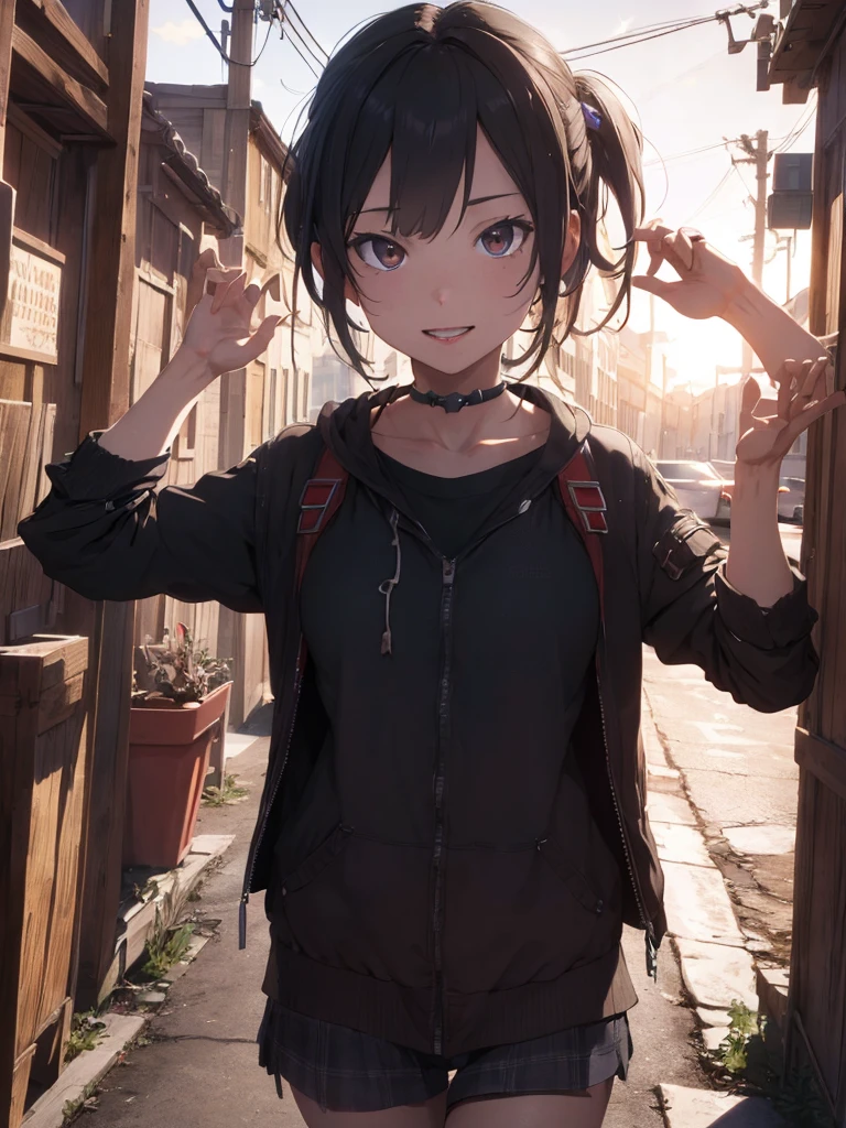 Highly detailed CG Unity 8k wallpaper, Realistic, Guido Daniele's hands in a kimono_Clothes, Sitting on a wooden bridge, sakuramon, Printed kimono, Stone brick road, Wet roads, geta, Two-toed socks, Ray Chase,reflection, Small Bag, Long kimono on the shoulders, honor, Top View