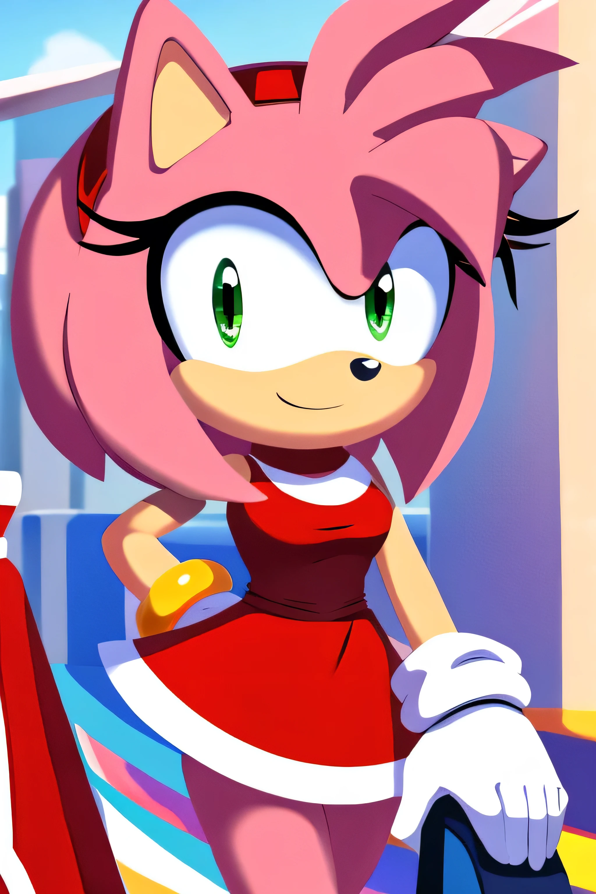 Amy Rose La eriza de la serie de Sonic
