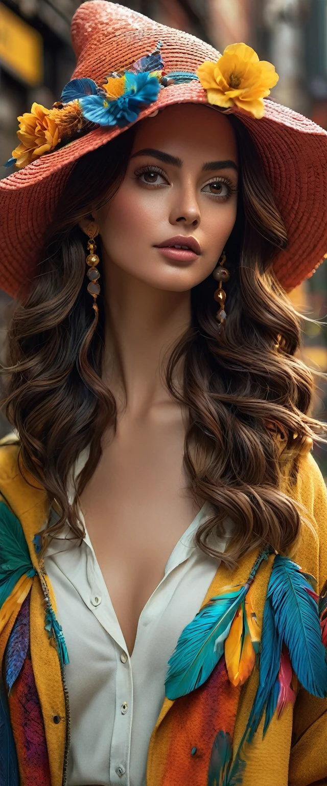 Create imaginative and amazing images demonstrating the style of ((Whorecore)), hyper realistic, 8k, vibrant colors, sharp crisp image,