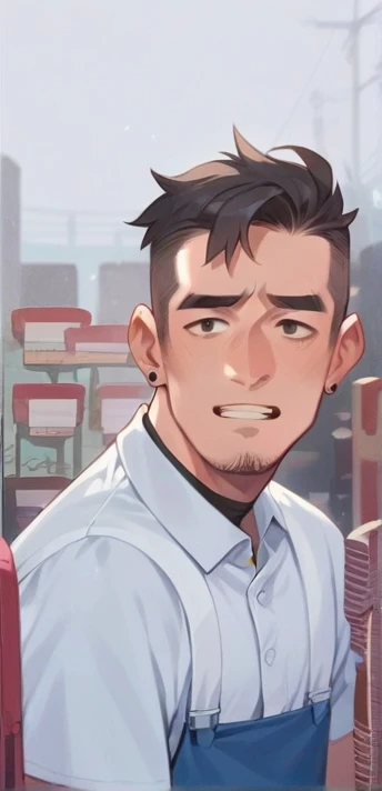 Business man and handsome