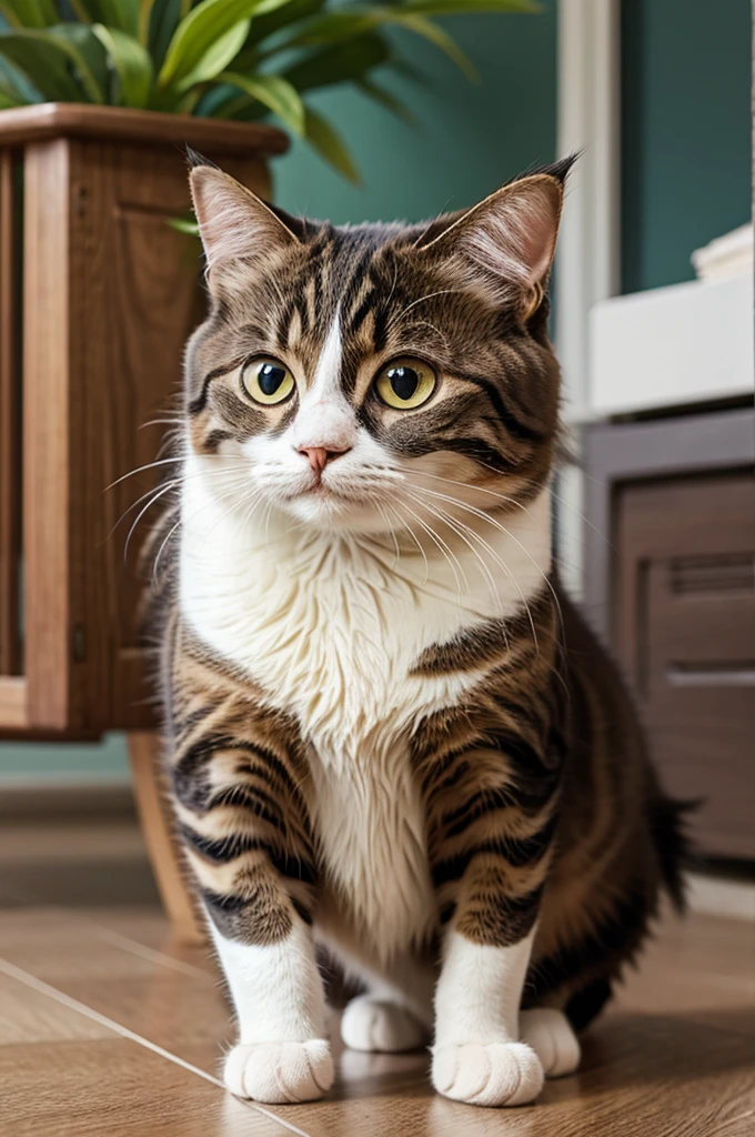 Generate a image of a cute cat