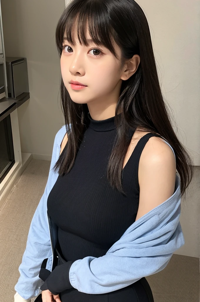 Cute girl, , bodysuit, realistic 