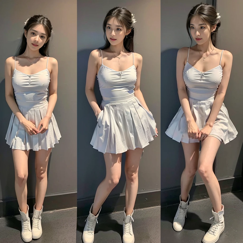 (the summer wedding dress short), (moon light cotton colthing), (spaghetti strap t-shirt), (Satin, silk, chiffon), twinsies、The ultra-detailliert, (knee-length outfit), (flared dress), (moon light non-reflective fabric for making dresses), (one-piece dress), (wedding dress in moonlight hue), (the summer wedding strapless dress short), (a girl pretty girl with perfect figure), (strapless dress), (cotton spaghetti-strap top :1.2), (white sneakers), (a pair of white leather boots, highly detailed boots), (short upper chest :1.5), (Expose cleavage :1.2), (pectoral muscles are large :1.5), (full breasts), (round breasts), (upper breasts are firm and round :1.7), (breast cleft), (lower breasts short), (two shoe ends), (two shoe toes) ,(standing), (asian girl princess), (seamless dress), (leg, thighs, stand), (bare shoulders), (bare arms), (she is walking), (The best quality real textured skin: 1.4), (photo in the night), (high and round breasts), (smooth fabric), (wollen upper breasts), (short lower breasts), (model's figure), (a picture of a proportionate physique), (dress full thigh), (Scottish pleated skirt), (knee-length outfit), (Lower breasts short :1.3), (cotton spaghetti-strap top), (A hem full flared skirt), (Hem full flared dress), (Muscules shin), (large legs), (long shins :1.5) , (large shins :1.5), (one-piece skirt), (large calves), (large knees), (knee gap), (white sneakers), (a pair of white leather boots, highly detailed boots), (32K,1 20-year-old girl, The light from the rear room is backlit, Ray traching), (standing), (Scottish pleated skirt), (standing), (Scottish pleated skirt), (standing), (Scottish pleated skirt), (standing), (Scottish pleated skirt), (standing), (Scottish pleated skirt), (knee-length outfit), (knee-length outfit), (Scottish pleated skirt), (A hem full flared skirt), (Scottish pleated skirt), (A hem full flared skirt), (Scottish pleated skirt), (A hem full flared skirt), (Scottish pleated skirt)
