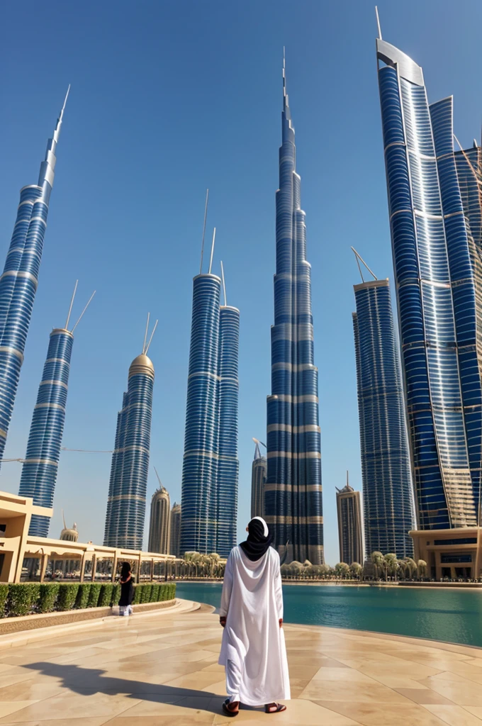 Mubarak name in Burj Khalifa