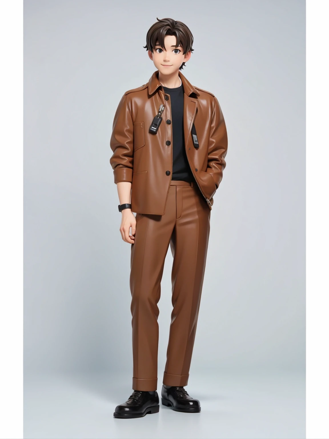 Reality、Blind Box、《Q version boy》（Boy in light brown jacket and black leather shoes，Smile）