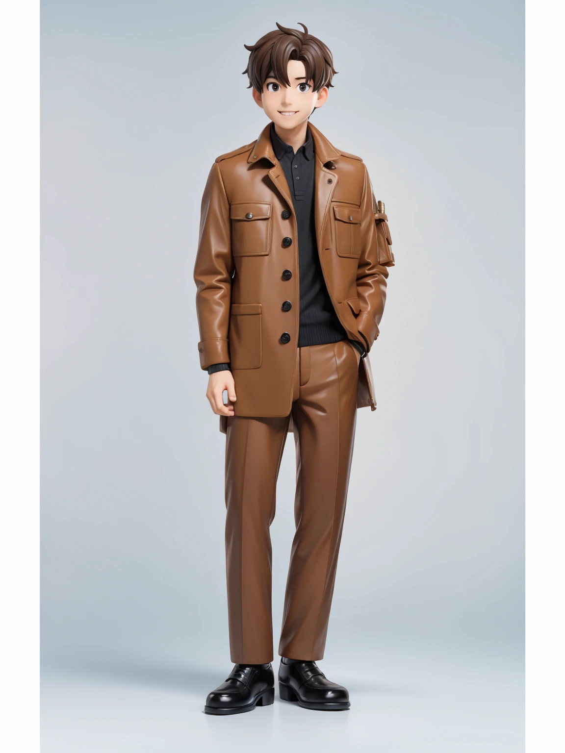 Reality、Blind Box、《Q version boy》（Boy in light brown jacket and black leather shoes，Smile）