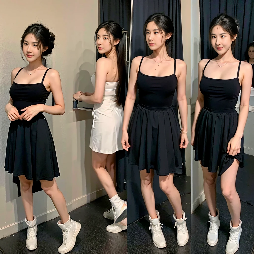 (the summer wedding dress short), (moon light cotton colthing), (white bra), (spaghetti strap t-shirt), (Satin, silk, chiffon), twinsies、The ultra-detailliert, (knee-length outfit), (flared dress), (moon light non-reflective fabric for making dresses), (one-piece dress), (wedding dress in moonlight hue), (the summer wedding strapless dress short), (a girl pretty girl with perfect figure), (strapless dress), (cotton spaghetti-strap top :1.2), (white sneakers), (a pair of white leather boots, highly detailed boots), (short upper chest :1.5), (Expose cleavage :1.2), (pectoral muscles are large :1.5), (full breasts), (round breasts), (upper breasts are firm and round :1.7), (breast cleft), (lower breasts short), (two shoe ends), (two shoe toes) ,(standing), (asian girl princess), (seamless dress), (leg, thighs, stand), (bare shoulders), (bare arms), (she is walking), (The best quality real textured skin: 1.4), (photo in the night), (high and round breasts), (smooth fabric), (wollen upper breasts), (short lower breasts), (model's figure), (a picture of a proportionate physique), (dress full thigh), (Scottish pleated skirt), (knee-length outfit), (Lower breasts short :1.3), (cotton spaghetti-strap top), (A hem full flared skirt), (Hem full flared dress), (Muscules shin), (large legs), (long shins :1.5) , (large shins :1.5), (one-piece skirt), (large calves), (large knees), (knee gap), (white sneakers), (a pair of white leather boots, highly detailed boots), (32K,1 20-year-old girl, The light from the rear room is backlit, Ray traching), (standing), (Scottish pleated skirt), (standing), (Scottish pleated skirt), (standing), (Scottish pleated skirt), (standing), (Scottish pleated skirt), (standing), (Scottish pleated skirt), (knee-length outfit), (knee-length outfit), (Scottish pleated skirt), (A hem full flared skirt), (Scottish pleated skirt), (A hem full flared skirt), (Scottish pleated skirt), (A hem full flared skirt), (Scottish pleated skirt)