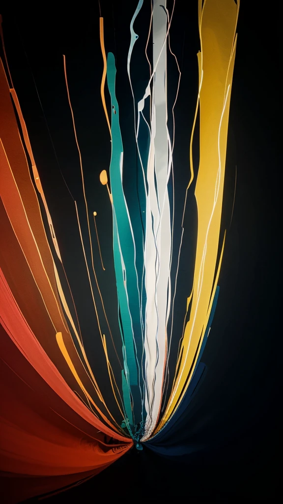 Abstract lines color