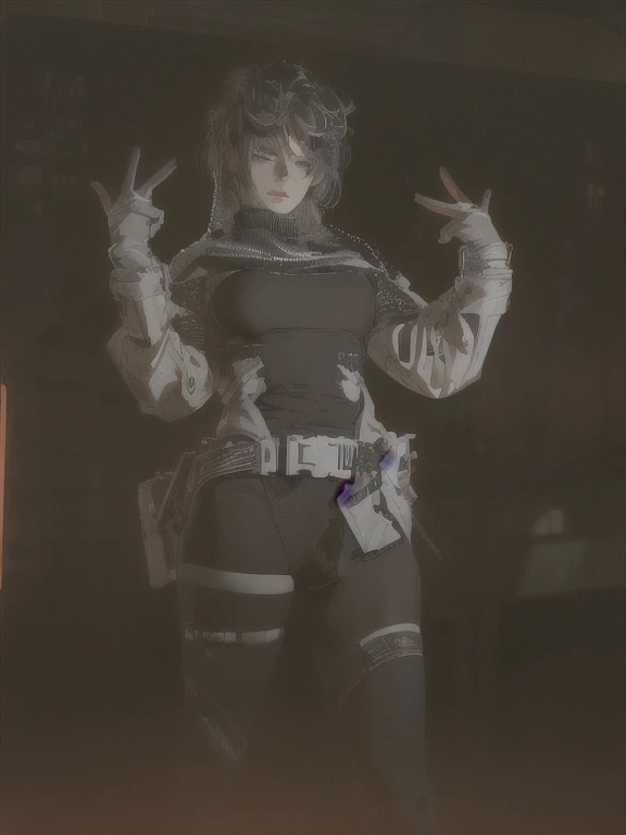 ((La mejor calidad)), ((obra maestra)), (muy detallado:1.3), ..............3D, Beautiful (cyberpunk:1.3) Mujer hacker, peinado corto,pelo corto, Volver al visor, cabello grueso, Terminal de ordenador operativo, Pantalla montada en la cabeza, computer server, Pantalla LCD, fiber optic cable, Logotipo de la empresa, HDR (High Dymanic Range), Trazado de rayos, NVIDIA RTX, Super resolution, Irreal 5, Subsoil Scatter, Textura PBR, Post-procesamiento, Anisotropic filtering, profundidad de campo, maximum sharpness and sharpness, Texturas multicapa, Albedo y Highlight Maps, Sombreado de superficies, Accurate simulation of light-material interactions, proporciones perfectas, Renderizado de octanaje, duotone lighting, ISO bajo, balance de blancos, Regla de los tercios, amplia apertura, 8K RAW, efficient sub-pixels, sub-pixel convolution, glow particles, dynamic  pose