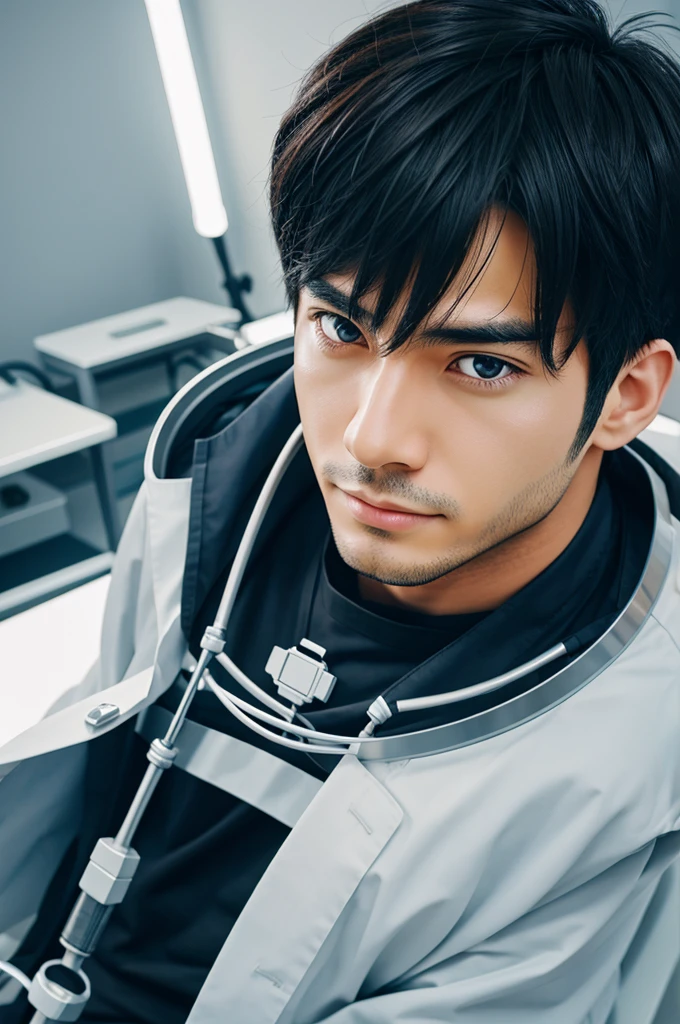 Genius orthopaedic surgeon male anime character