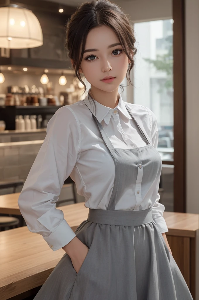 /*Quality sentences*/
of the highest quality, 16 K, masterpiece, hyperdetailed face, very detailed lips, Detailed eyes, Realistic pupils,
BREAK,
/*Characters and expressions*/Extremely Beautiful Girl, Japanese girl, 1 girl, Light on Face, short Hair, (Very sweet smile:1.2), BREAK /*garments*/ ((plaid pattern apron)),
BREAK
/*pose*/
nice hands, perfect hands,
BREAK
/*Angular posture*/
in kitchen, pantry, looking at viewer