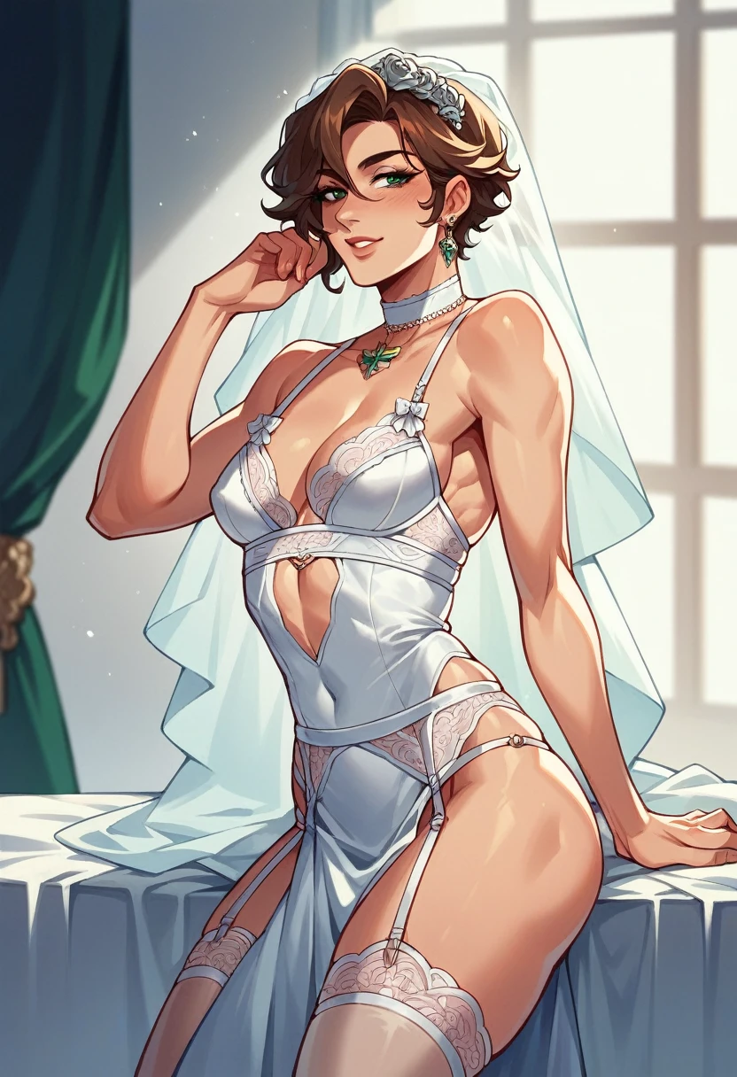 an Italian living in Milan, Italy,a father(he had been brainwashing by his secondson , crossdressing , bride of his secondson, wear sexy lingerie,has first night sex with his secondson ,)