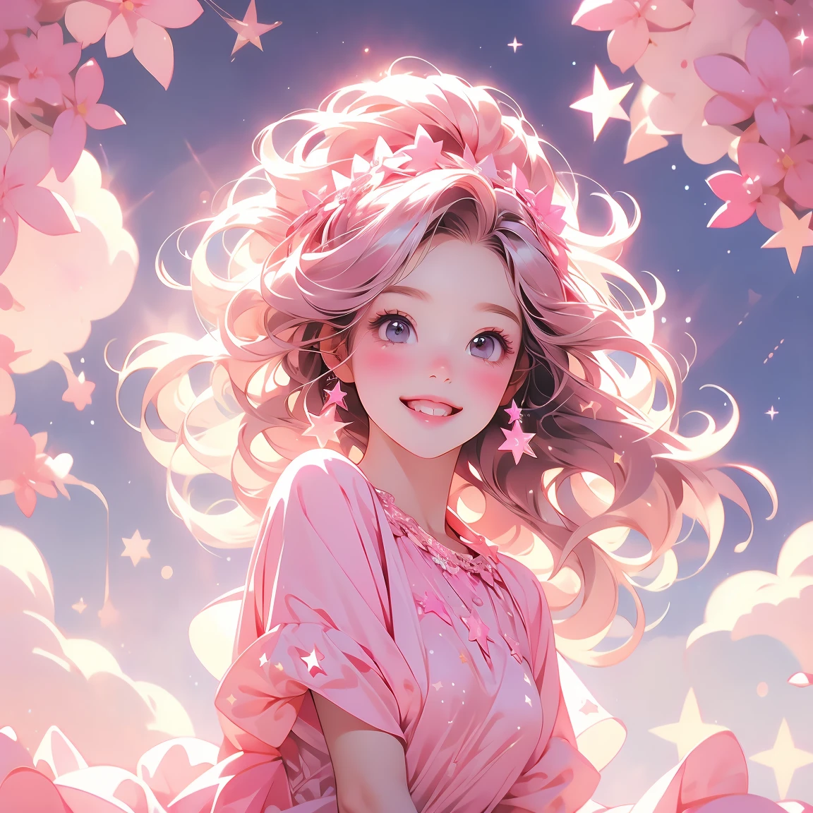 Very detailed CG Unity 8K wallpaper, Cute One lady, Mature hair、lady ,beautiful lady, pale skin (Super masterpiece, Beautiful person, well detailed face polluted smile, Photorealistic, hyper realisitic),
(Pink gorgeous dress:1.7)、 smile、
Japanese background with light pink flowers and snow、Portrait、
(ref Eyes)、(flat chest:1.3)、(Glowing Skin:1.7)、Detailed eyes、Big eyes、Open your mouth、Hide your arm、