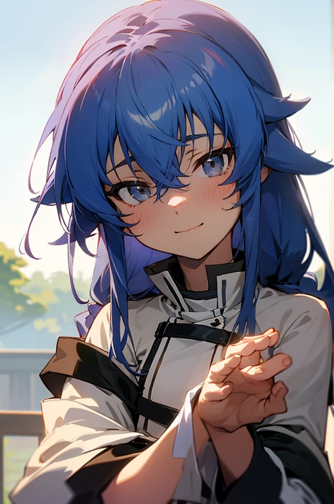 Love is overflowing、Staring at the audience、A little embarrassed、Smiling、Mushoku Tensei、Roxy、quiet、Grown-up、Perfect Face