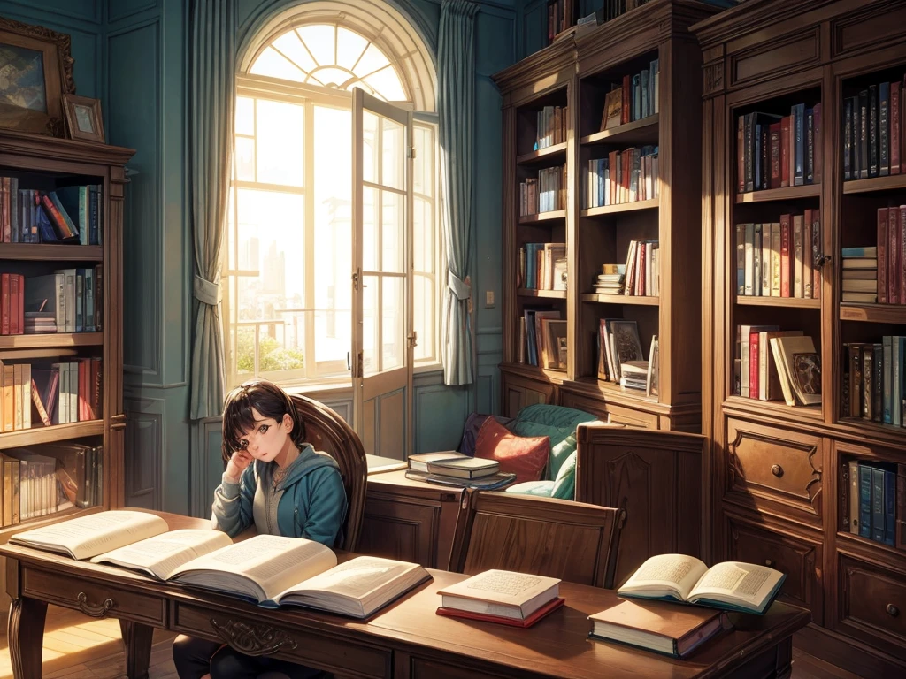 Books are a window to the world, connecting human thoughts and ideas in them, becoming knowledge and something that is very useful
