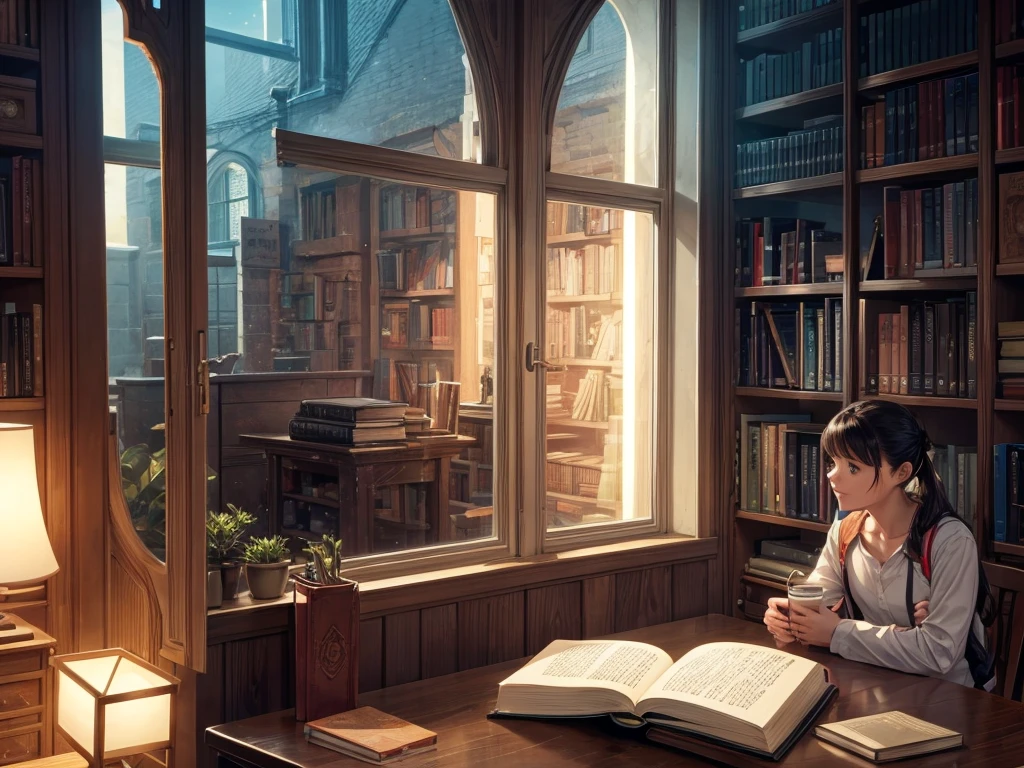 Books are a window to the world, connecting human thoughts and ideas in them, becoming knowledge and something that is very useful