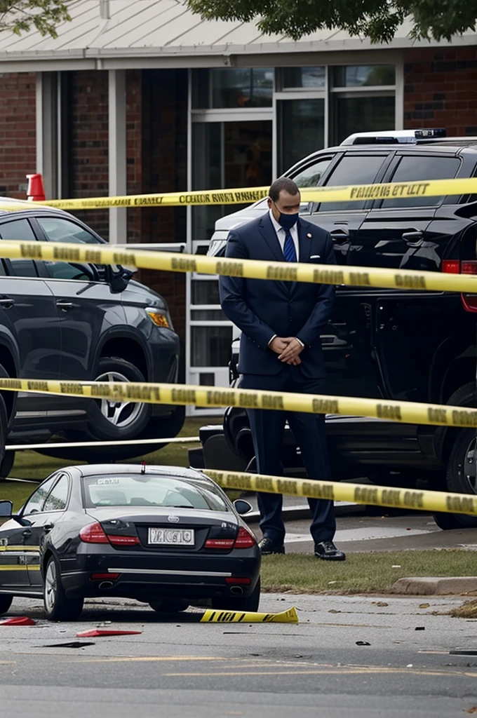 Clues at the crime scene point to a possible motive involving a bitter business rivalry