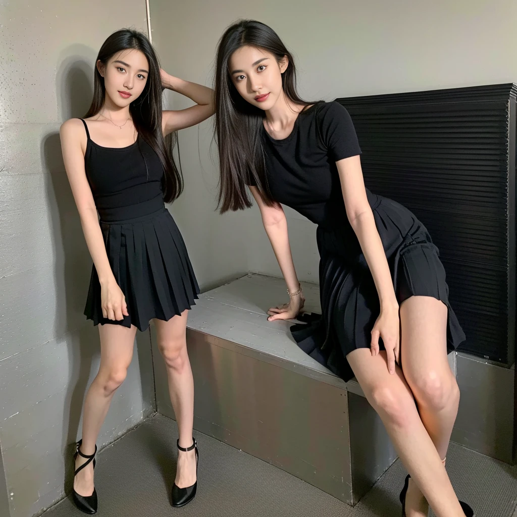 girl 20 old, (Skirt full thigh), (knee-length outfit), (hair curled on both sides), (center shoes shot), ((full-body standing image)), (cover knee), (white t shirt), (Scottish pleated skirt), (bare shoulders), (bare arms), twinsies、The ultra-detailliert, (white t shirt), (cotton spaghetti-strap top), (cotton spaghetti-strap top), (cotton spaghetti-strap top), (cotton spaghetti-strap top), (long skirt), (A hem full flared skirt), (Hem full flared dress), (a girl pretty girl with perfect figure), (a photo of the night sky), (32K,1 20-year-old girl, The light from the rear room is backlit, Ray traching), (a pair of black leather boots, highly detailed boots), (full body), (hair black), (two-parted hair), (very thick hair), (Slender chest), (short upper chest), (pectoral muscles are large), (upper breasts are firm and round), (stand upright), (two shoe ends), (two shoe toes) ,(put on blush), (apply powder), (makeup), (standing), (asian girl princess), (Black non-reflective fabric for making skirt), (dark skirt), (thick thighs), (large calves), (large knees), (one-piece skirt), (seamless skirt), (long shins) , (big shins), (A hem full flared skirt), (Hem full flared dress), (A hem full flared skirt), (thighs meets knee), (black skirt), (black skirt), (black skirt), (black skirt), (knee gap), (knee gap), (black shoes), (knee gap), (black shoes), (Expose cleavage), (Scottish pleated midi skirt) (Super fine face and eyes), (Highly detailed face and skin texture, Detailed eyes, Double eyelid), (stading shot), (stading shot), , (Scottish pleated midi skirt), (Scottish pleated midi skirt), (knee-length outfit), (knee-length outfit), (knee-length outfit), (knee-length outfit), (Skirt full thigh), (Skirt full thigh)
