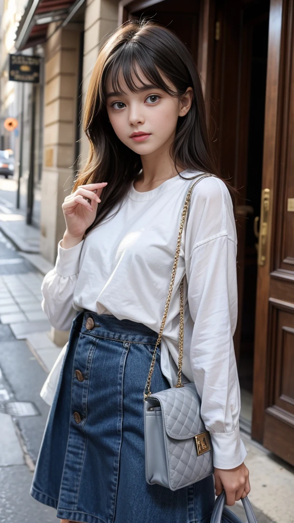 ((Very cute French girl)), :1.5, Outstanding Style, Trending Fashion