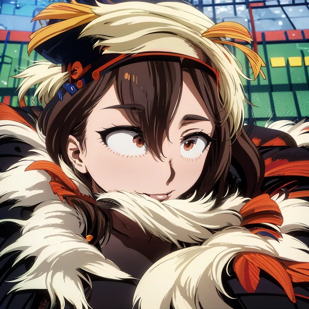 Camie Utsushimi, big breasts, big ass, ass, breasts, sex, female, brown eyes, smile,nude, sexy, anime, 3d
