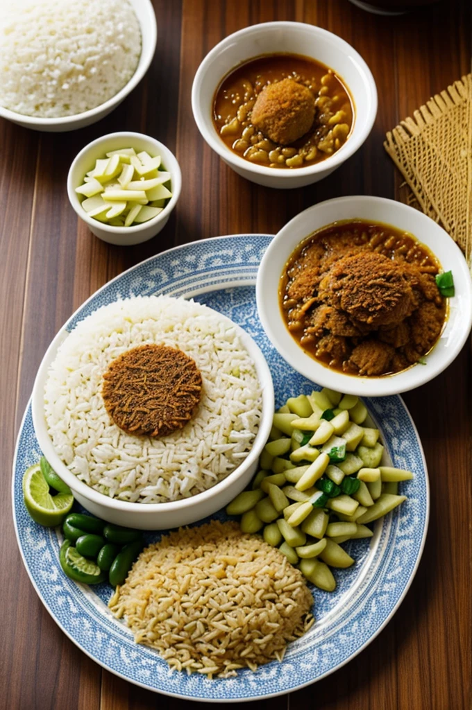 Please find a grandma to make nasi lemak for me