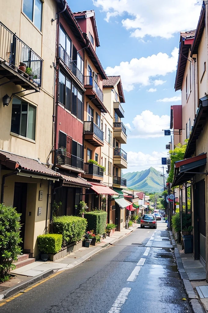 Beautiful streets of Hawaii