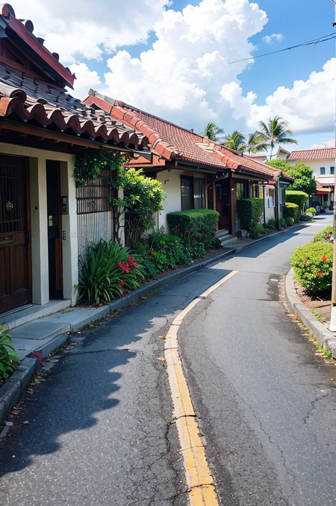 Beautiful streets of Hawaii