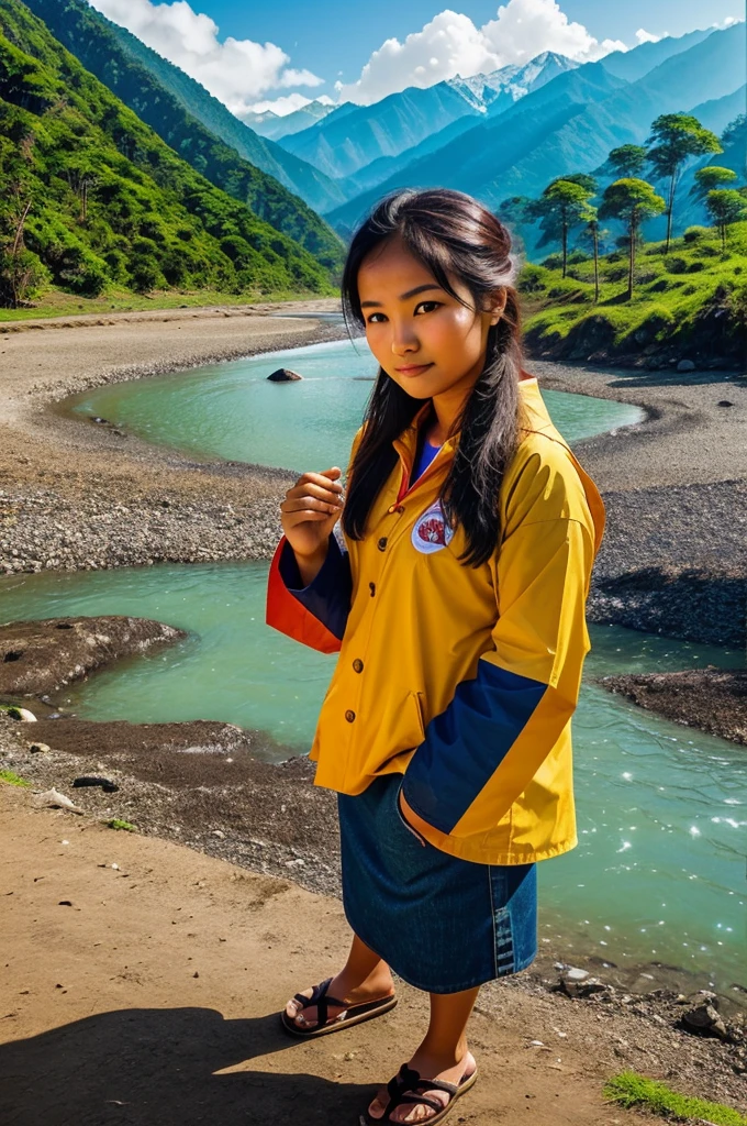 Create a visually appealing poster promoting tourism in Arunachal Pradesh,
emphasizing places that are of tourist attraction, climate, and the optimal
time to visit.
Instructions:
➢ Use eye-catching slogans and visuals make very very easy portrait for class 10