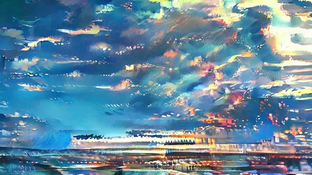 Nightfall，The boundary between the sky and the sea gradually blurs。Look up，The deep night sky is like a huge velvet cloth，It is inlaid with countless sparkling gems.。The stars are bright or dim，Some flash alone，Some in groups，They weave a mysterious pattern in the night sky。

The sea surface under the starlight，With a light silver sheen，Sparkling，It&#39;s like countless elves jumping on the sea。The waves gently hit the beach，Makes a soft rustling sound，Intertwined with the occasional cry of seagulls in the distance，A peaceful nocturne。

On nights like this，You can feel the vastness of the universe and the depth of the ocean。The combination of starry sky and sea，More than just a beautiful picture，It is also a baptism of the soul。It makes you feel insignificant.，At the same time, it makes people curious and yearning for the unknown world。

In this picture of the starry sky and sea，You can imagine yourself as a boat.，Sailing on this mysterious sea，Explore the stories behind every twinkling star。You can also imagine yourself as a star，Hanging quietly in the night sky，Overlooking the ocean below，Guarding this peaceful land。