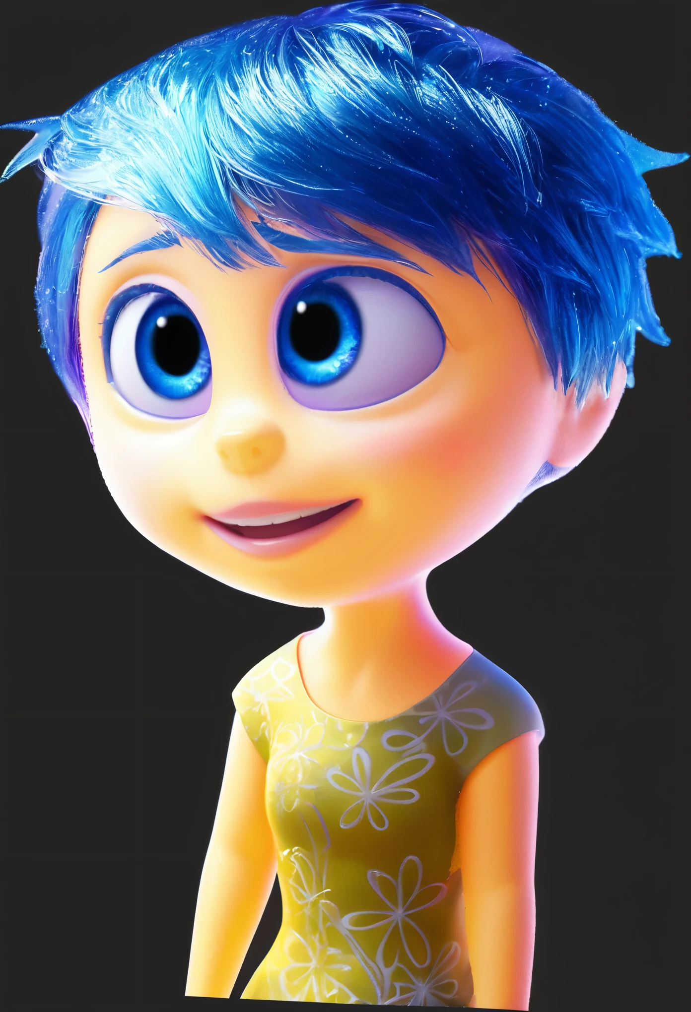3d render, glossy texture, smooth 3d model, multiple light sources, rim light, sharp post effects render, (glossy plastic texture with multiple big light probe refractions), perfect cgi, smooth silhouette, high intensity refraction, (super glossy material), most beautiful vfx , blue background, plastic refractions, realistic, 4k, high resolution, rim light, photo shoot, commercial photo, profile shot, 4k, rim light, high resolution, 4k, glossy texture, smooth 3d model, multiple light sources, rim light, sharp post effects render, (glossy metallic texture with multiple big light probe refractions), perfect cgi, cgi art created only with gradients, smooth silhouette, high intensity refraction, (super glossy chrome material), most beautiful vfx, blue background, chrome metal refractions, multiple light sources, rim light, sharp post effects render, perfect cgi, digital art, detailed digital art, reflective, best quality, 4k, masterpiece:1.2, ultra-detailed, realistic, vivid colors, dark and moody lighting, The image of the highest quality, ensuring every detail is showcased perfectly. It in 4k resolution, allowing viewers to immerse themselves in the richness of the colors and intricate details. The realistic rendering. under the spotlight, reflecting, high-resolution image, realistic rendering, dark background, and rim light photorealistic The image features three characters standing in front of three houses. The characters are a red-haired mermaid, a purple cat, and an orange dog. They are each holding a yellow maraca