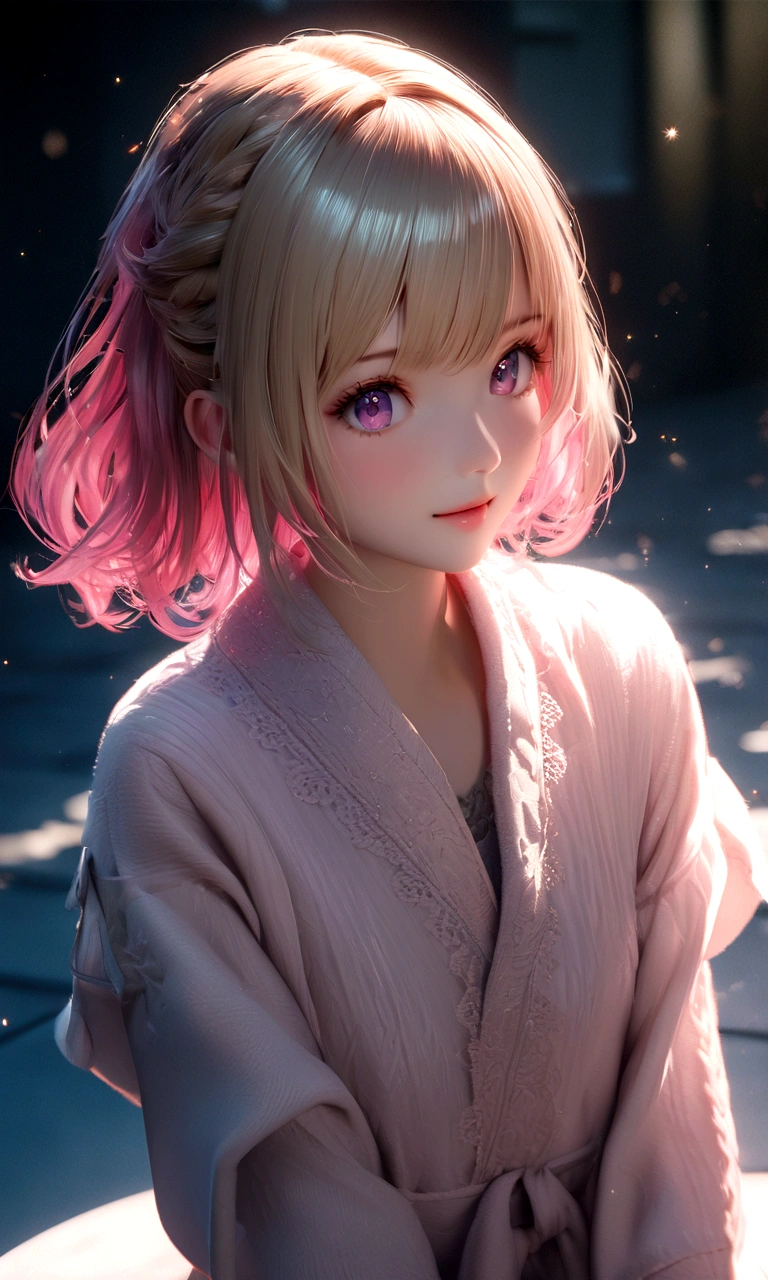 masterpiece:1.3), (8K, best quality:1.3), Highest image quality, intricate details, high resolution, depth field, Natural light, professional lighting, BREAK, (1 girl), (solo), full body, gravure, anime waifu, random character, (very beautiful:1.3), (very cute face:1.3), (Beautiful face with perfect symmetry), (high detail skin: 1.2), Photorealistic anime girl rendering, Realistic anime 3D style, volume lighting, soft light, Bright colors, bright colors, Create digital artwork in Japanese anime illustration style,