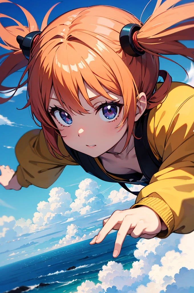 anime style clouds, 8K image quality, Masterpiece