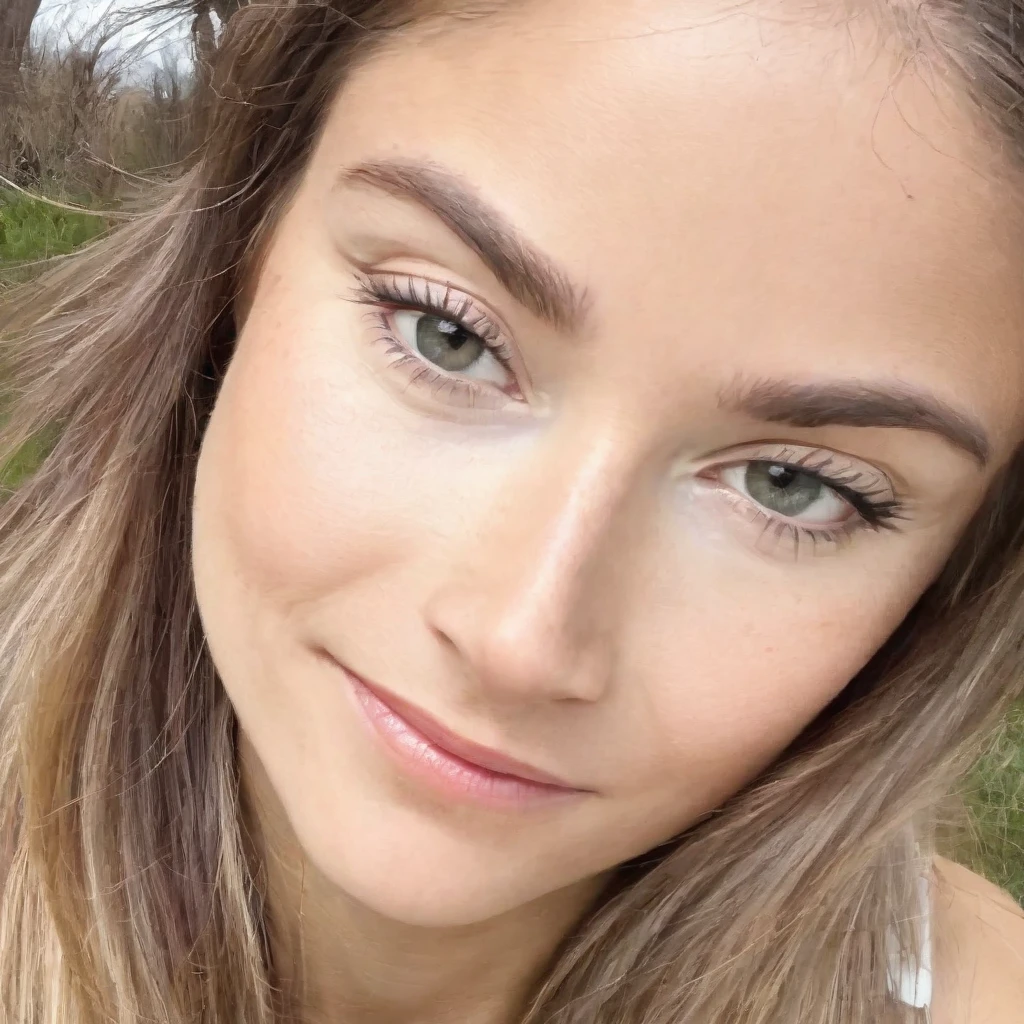 1femme, selfie naturel
