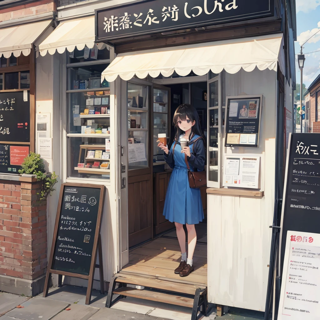 university student、Cafe